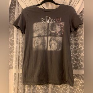 The Beatles Gray Short Sleeve Tee